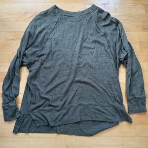 Aerie Army green Long Sleeve Tee
